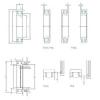 110 mm x 170 mm x 28 mm  SKF N 1022 KTN9/SP Disposición dúplex consecutiva Rodamientos