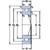 110 mm x 150 mm x 20 mm  SKF 71922 CB/HCP4A DBB, DFF, DBT, DFT, DTT, rodamientos de precisión Quadruplex