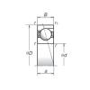 8 mm x 22 mm x 7 mm  NSK 708A Grease-lubricated sealed Rodamientos de bolas de contacto angular de alta velocidad