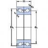 SKF BTM 110 BTN9/HCP4CDB Disposición dúplex consecutiva Rodamientos