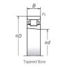 50 mm x 80 mm x 16 mm  NSK N1010MRKR Cabeza de trabajo Rodamiento de husillo