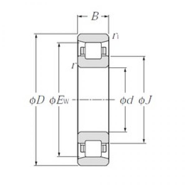 55 mm x 90 mm x 18 mm  NTN N1011 Husillo de alta precisión para cojinetes de torno #1 image