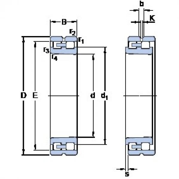 460 mm x 680 mm x 163 mm  SKF NN 3092 K/SPW33 Eco-friendly Rodamientos de bolas de contacto angular de alta velocidad #1 image