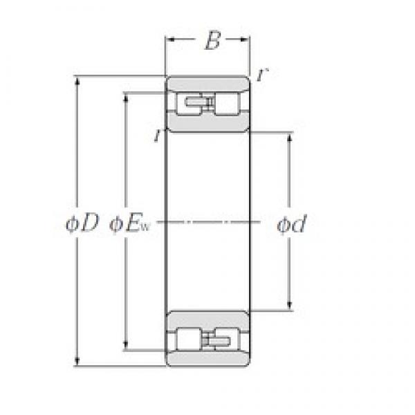 100 mm x 150 mm x 37 mm  NTN NN3020 Husillo de alta precisión para cojinetes de torno #1 image