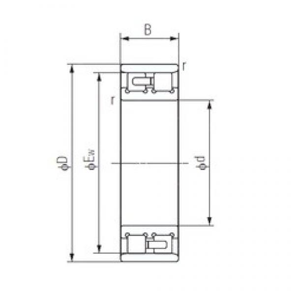 130 mm x 200 mm x 52 mm  NACHI NN3026 DBB, DFF, DBT, DFT, DTT, rodamientos de precisión Quadruplex #1 image