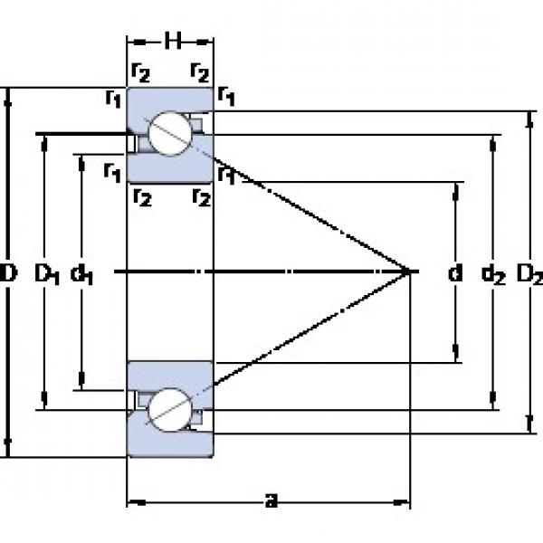 SKF BSD 55120 C Elección libre de rodamientos de precisión de disposición #1 image